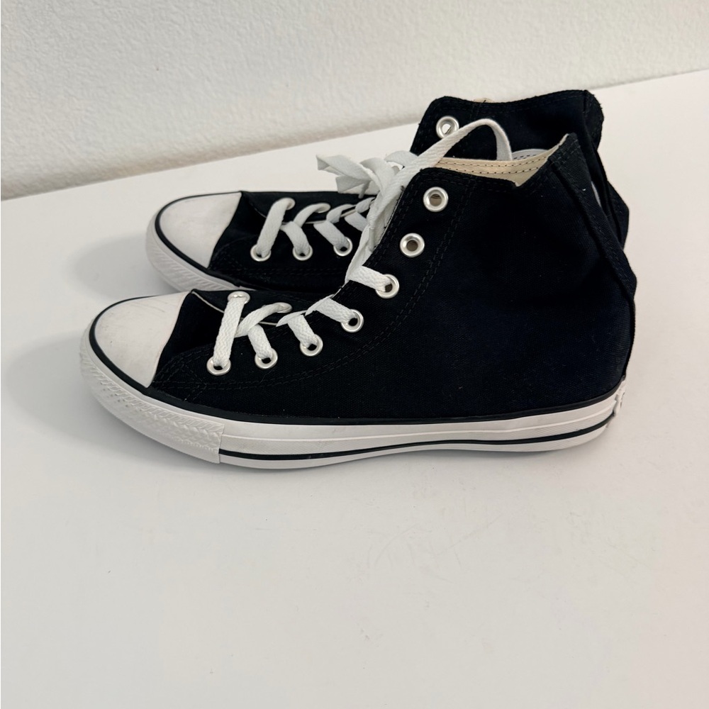 CONVERSE ALL STAR Chuck Taylor M9160 Black Sneakers Men’s  Size 6 Women Size 8 - Picture 4 of 8
